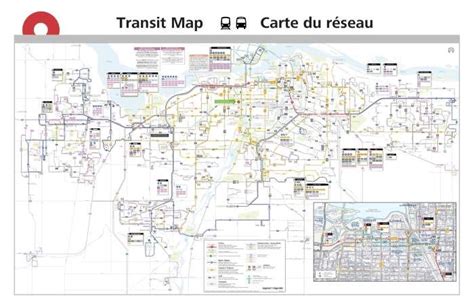 O Train, Train Map, Bus Route Map, Service Map, Design