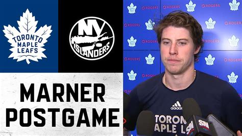 Mitch Marner Post Game Toronto Maple Leafs