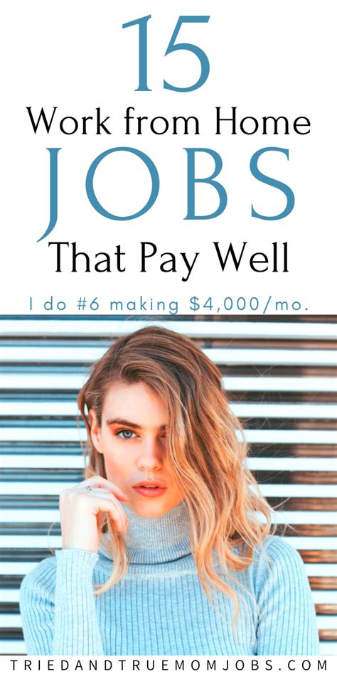 15 Real Work From Home Jobs In 2021 That Pay Well All Tried And Tested Work From Home Jobs