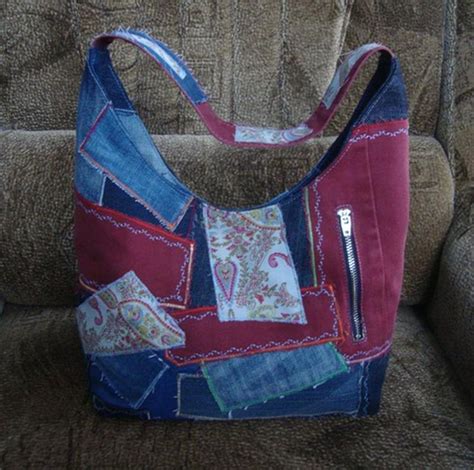 Стильная весенняя джинсовая сумка ручная работа Hand Made за 270 грн ...