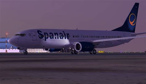 Spanair Boeing Wl For Fsx