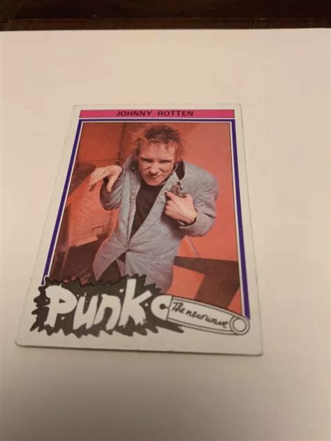 SEX PISTOLS JOHNNY ROTTEN 1978 Winterland PUNK EUR 4 61 PicClick FR