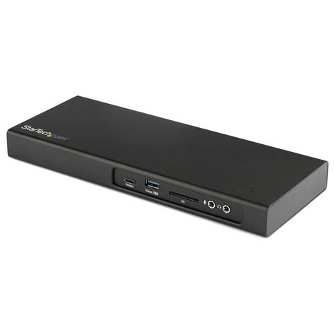 StarTech.com Thunderbolt 3 Dock - Dual Monitor 4K 60Hz Docking Station ...