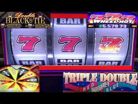 TRIPLE DOUBLE RED WHITE BLUE DOUBLE BLACK TIE 777 WHEEL HOT