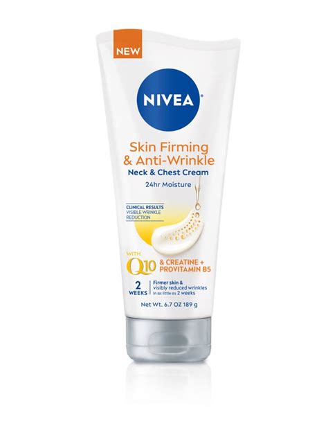 Nivea Skin Firming Antiwrinkle Neck Chest Cream Free Samples