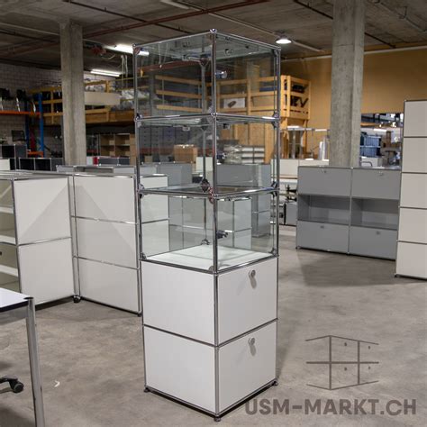 Usm Glasvitrine X Kl Gt Weiss Usm Markt