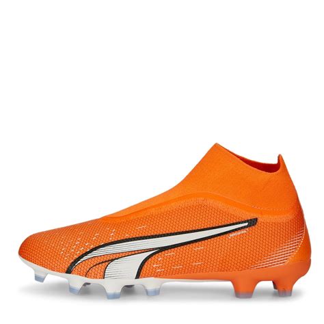 Puma | Ultra.3 Firm Ground Football Boots | Orange/Blue | SportsDirect.com