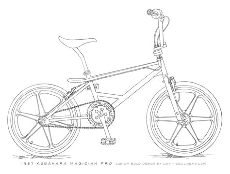 Bmx Bike Sketch at PaintingValley.com | Explore collection of Bmx Bike ...