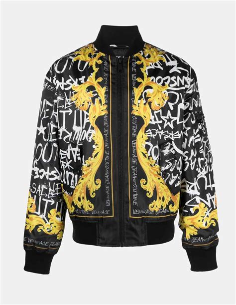 Versace Graffiti Baroque Jacket George Harrison Designer Menswear