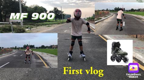 Inline Skating Mf 900 First Vlog In Nepalgunj 😨😰😨😰😨 Youtube