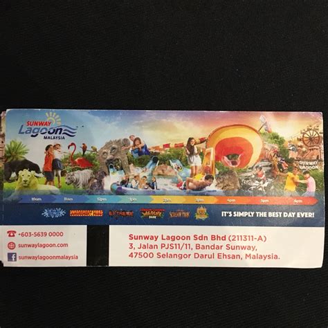 Sunway Lagoon Tickets Tickets Vouchers Local Attractions And