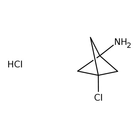 1886967 25 43 Chlorobicyclo 1 1 1 Pentan 1 Amine Hydrochloride3