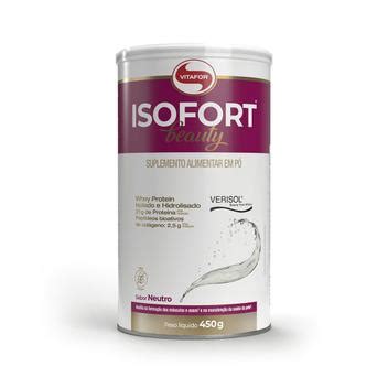 Isofort Beauty Vitafor Whey Protein Verisol Col Geno Pote G Whey