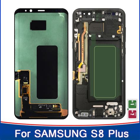 Moldura Para Samsung Galaxy Original Super Amoled S8 Lcd Quadro Para Galaxy S8 G950 G950f