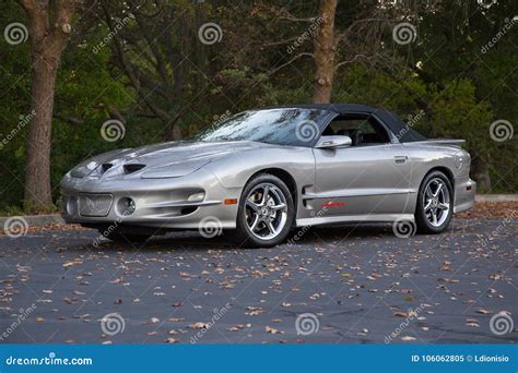 2002 Trans am Firehawk Convertible Editorial Image - Image of classic ...