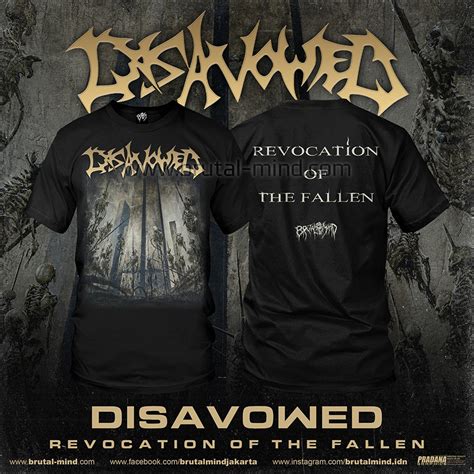 T Shirt Revocation Of The Fallen Disavowed