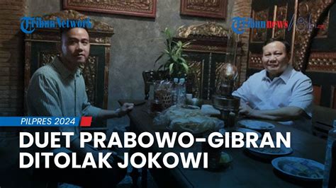 Tegas Presiden Jokowi Tolak Wacana Duet Prabowo Gibran Dalam