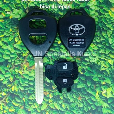 Jual Casing Cover Kunci Toyota Yaris Vios Fortuner Tombol Di Lapak Jn