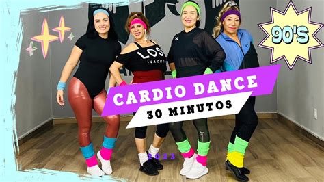 Cardio Dance 90s Cardio SIN SALTOS Para Principiantes YouTube