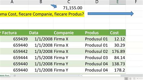 Tabele Pivot Excel It Learning Youtube