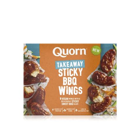 Quorn Takeaway Sticky Bbq Wings G Waitrose Uae Partners