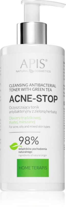 Apis Natural Cosmetics Acne Stop Home TerApis tónico facial limpiador