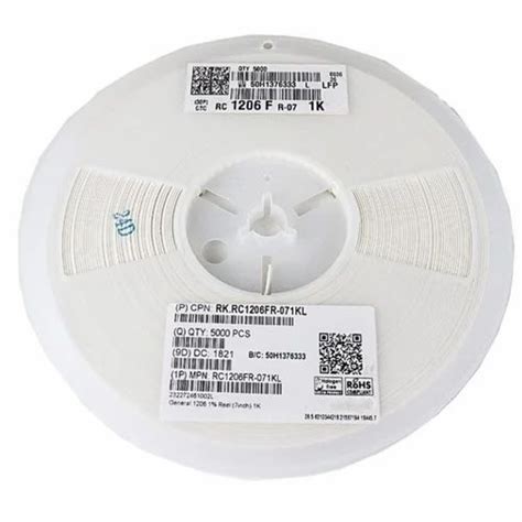 SMD 1206 Size Resistors, For Electrical Industry at ₹ 0.1/piece in Mumbai
