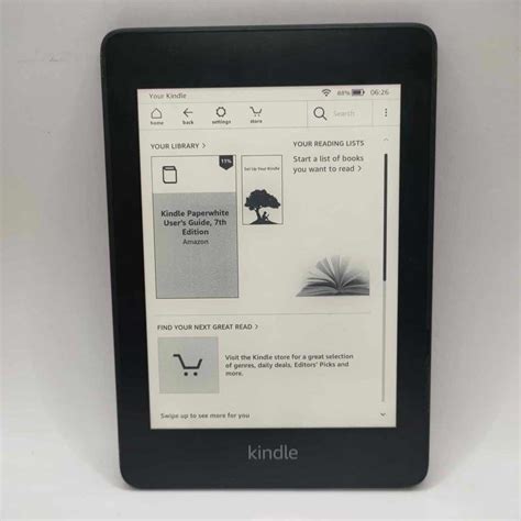 Amazon Kindle Paperwhite Gen7 8GB 6นิ้ว โมเดล PQ94WIF | Shopee Thailand