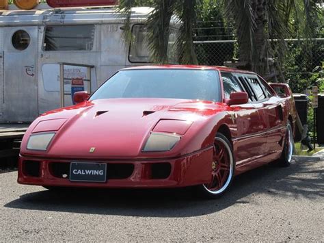 Ferrari F40 Limousine For Sale Again In Japan GTspirit