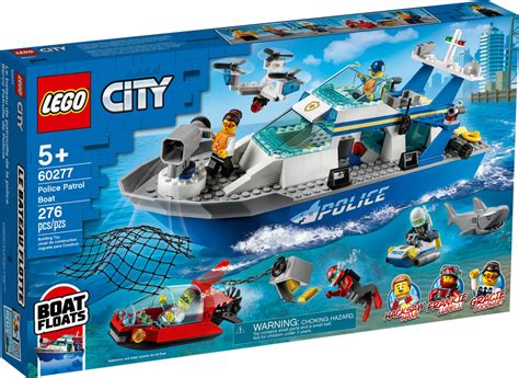 Лего City серия, LEGO Конструктор, лего 60277 Катер полицейского ...
