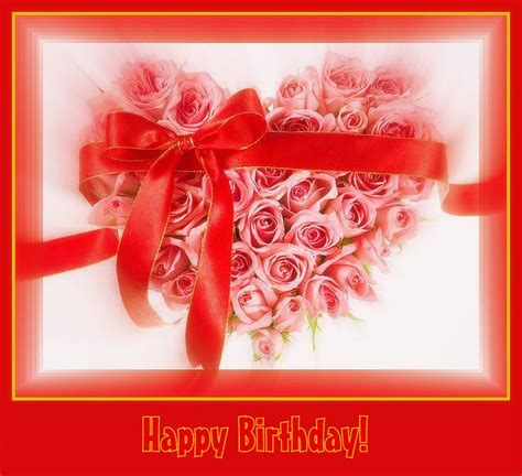 Birthday Wishes With Roses