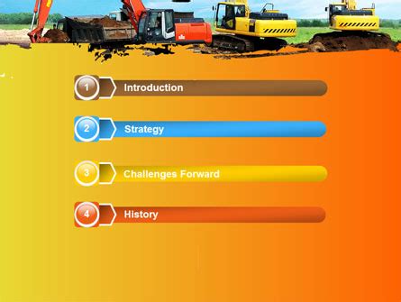 Excavator Presentation Template for PowerPoint and Keynote | PPT Star