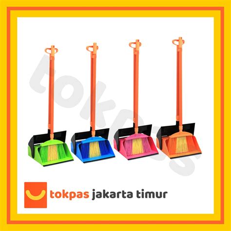 Jual Sapu Pengki Set Lion Star Serok Sampah Vivian Dustpan Dp