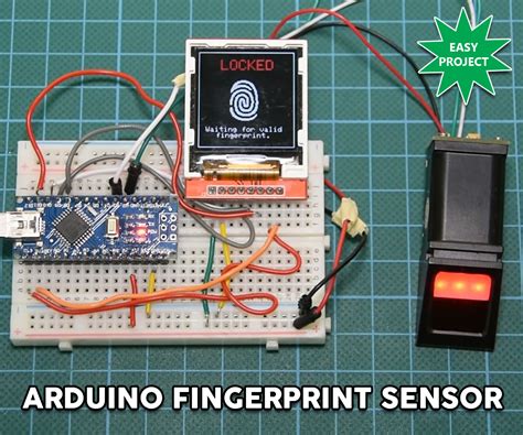 Arduino Fingerprint Sensor Tutorial 6 Steps With Pictures