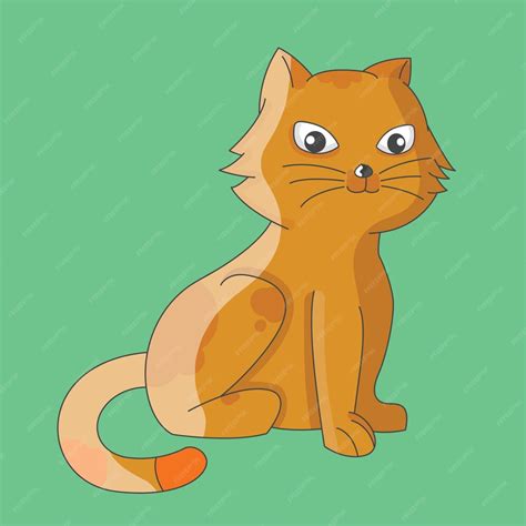 Premium Vector The Ginger Cat