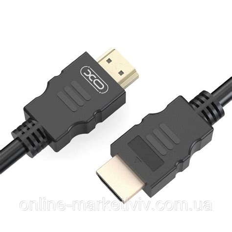 Купить Кабель HDMI-HDMI 3м, 4K, XO GB011A / Кабель мультимедийный ...