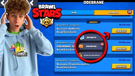 DOSTAŁEM 20 PREZENTÓW OD SUPERCELLA w BRAWL STARS SERIO YouTube