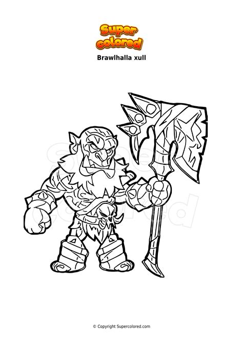 Disegno Da Colorare Brawlhalla Xull Supercolored The Best Porn Website