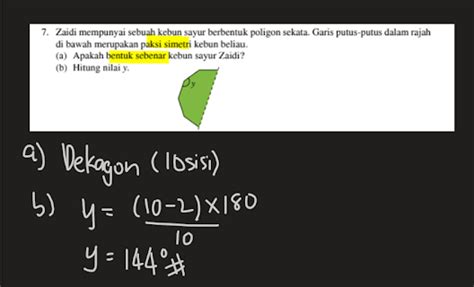 Jalan Kerja Buku Teks Matematik Tingkatan 2 T2 BAB 4 Poligon 4 2