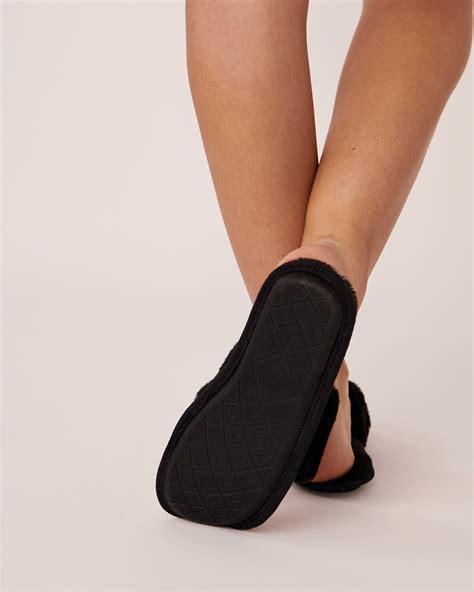 La Vie En Rose Memory Foam Slide Slippers