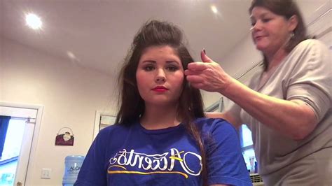 Show Choir Hair Tutorial Youtube