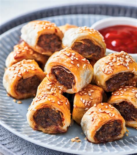 Beef Sausage Rolls - Minibites Australia