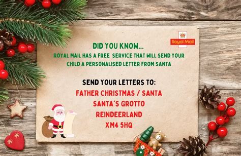 Free Letter From Santa Courtesy Of Royal Mail