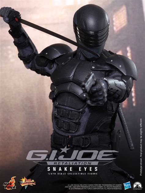 Toyhaven Preview Hot Toys G I Joe Retaliation 1 6th Scale Snake Eyes 12 Inch Collectible Figure