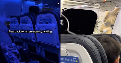 Watch Alaska Airlines Passenger Captures Emergency Landing After Plane