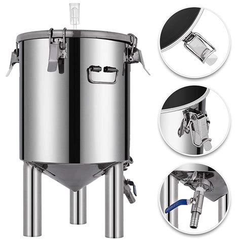 7 Gallon Stainless Steel Conical Fermenter By Vevor Homebrew Finds