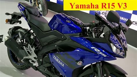 Yamaha R15 V3 Sports Bike Review 2018 Blue Colour Specification