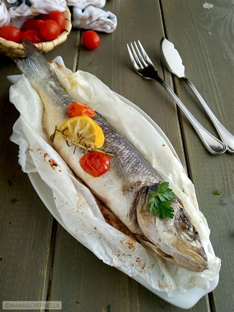 Ricetta Del Branzino Al Cartoccio Orata O Spigola Al Cartoccio