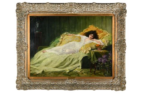 Sold Price LEON JEAN BASILE PERRAULT 1832 1908 RECLINING WOMAN