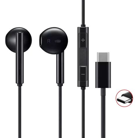 Huawei Original Type C Hi Res Audio Earphone Headset Hands Free Geeky Lk